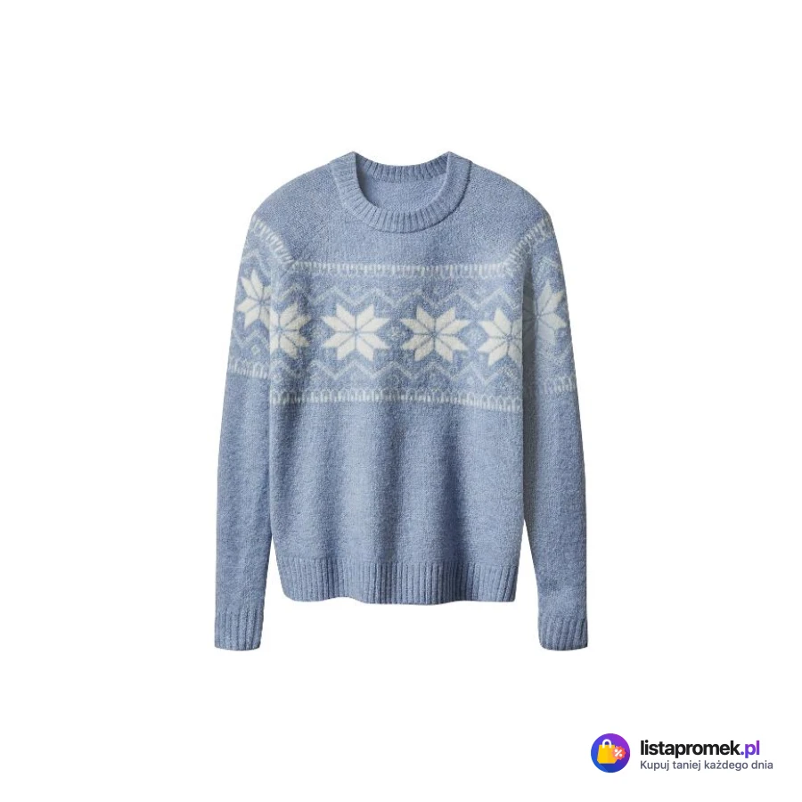 Sweter damski z domieszką wełny
