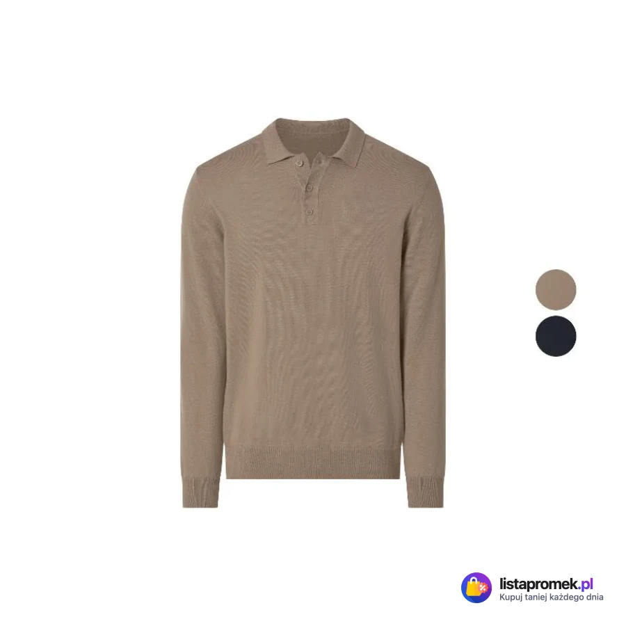 Sweter męski z bawełny