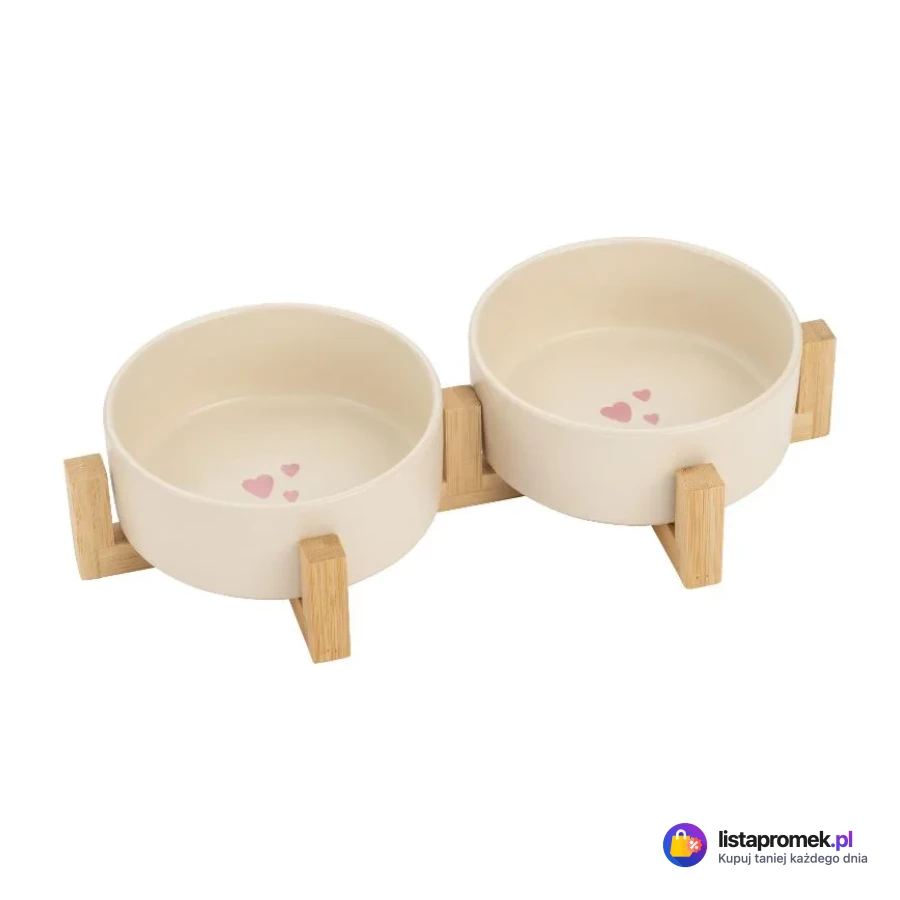 Miska 850 ml, zestaw 2 misek 200 ml, mata pod miski lub mata do lizania
