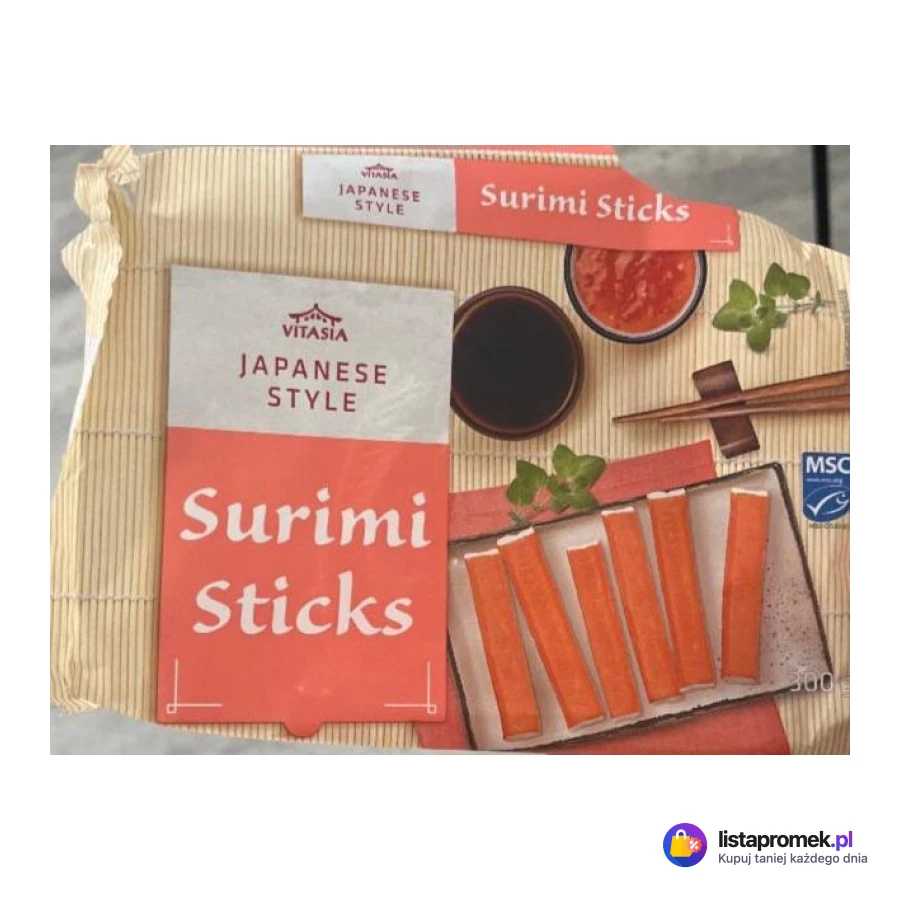 Surimi z trawą cytrynową lub z chilli