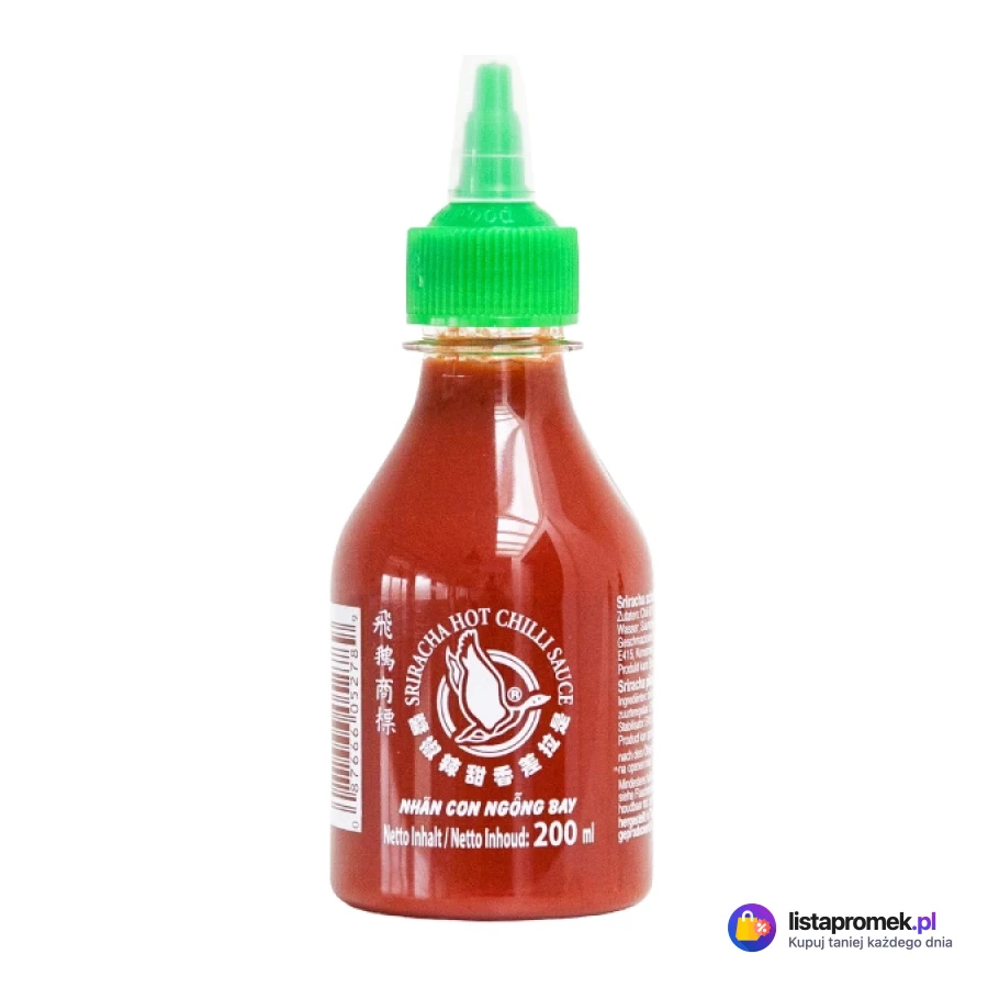 Sos sriracha, różne rodzaje