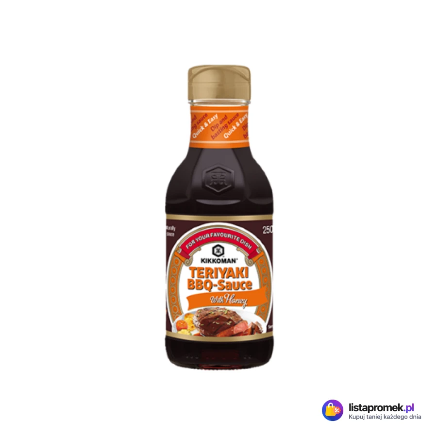 Sos teriyaki BBQ sezamowy, miodowy lub czosnkowy