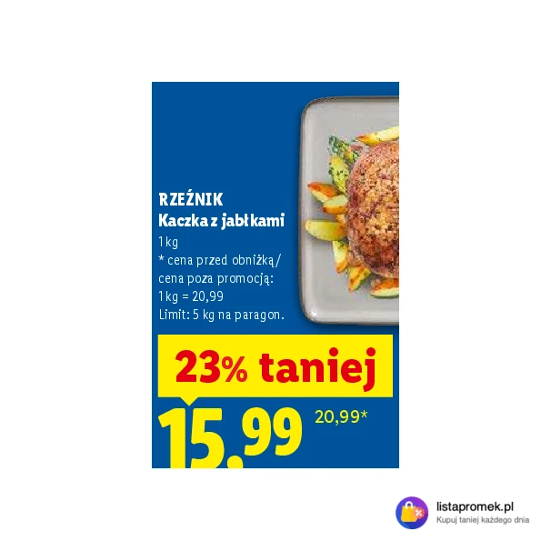 Kaczka z jabłkami