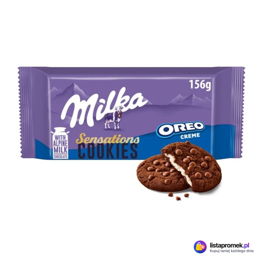 Ciastka Sensations z kawałkami czekolady Oreo lub klasyczne