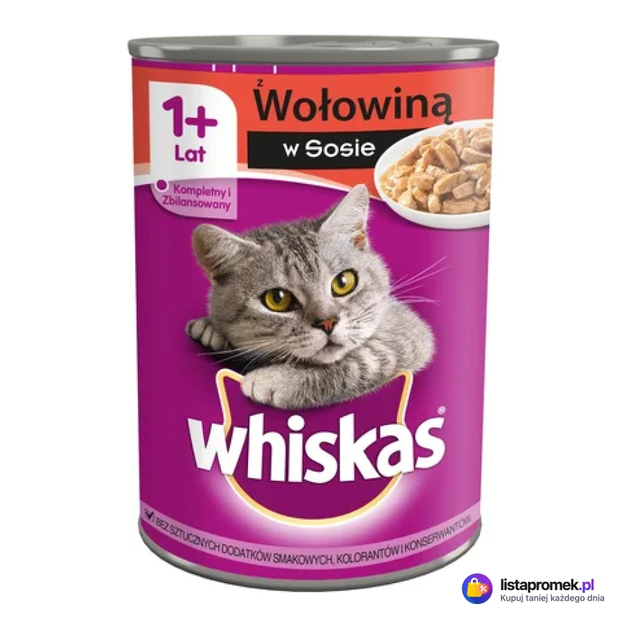 Karma dla kota Whiskas, 400 g