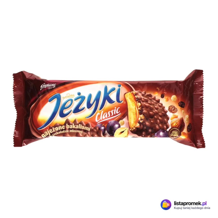 Ciastka Jeżyki z bakaliami