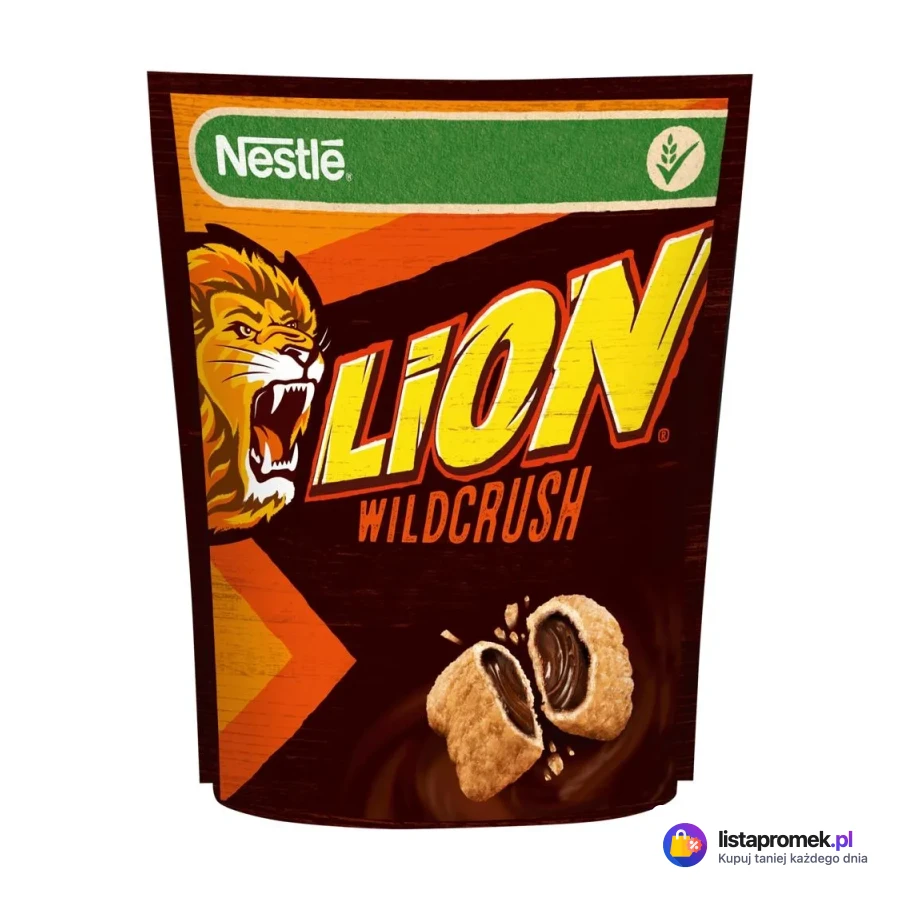 Płatki śniadaniowe Lion Wild Crush, Nesquik ABC lub Nesquik strawberry
