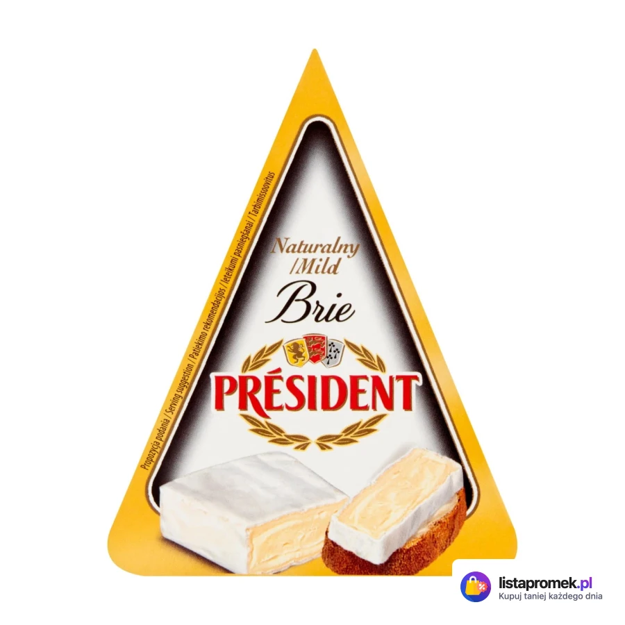 Ser Camembert lub Brie, różne rodzaje