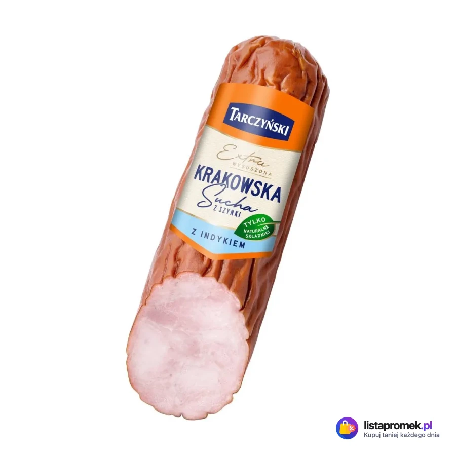 Krakowska sucha z szynki, z szynki z indykiem