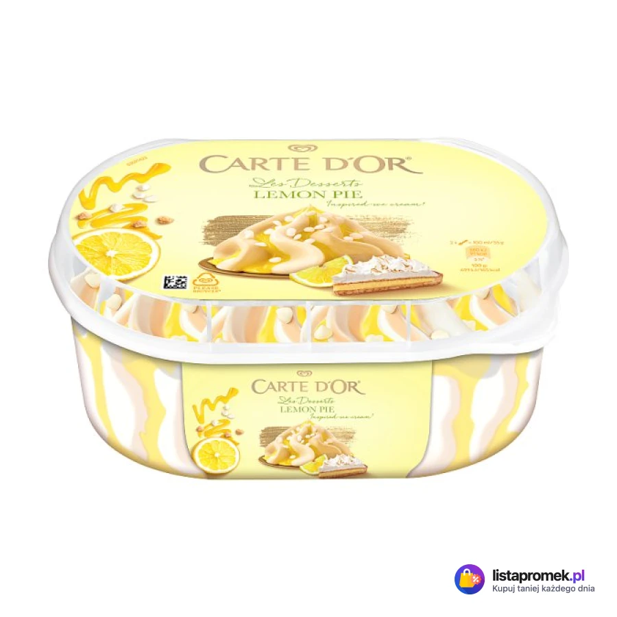 Lody Carte d’Or różne rodzaje