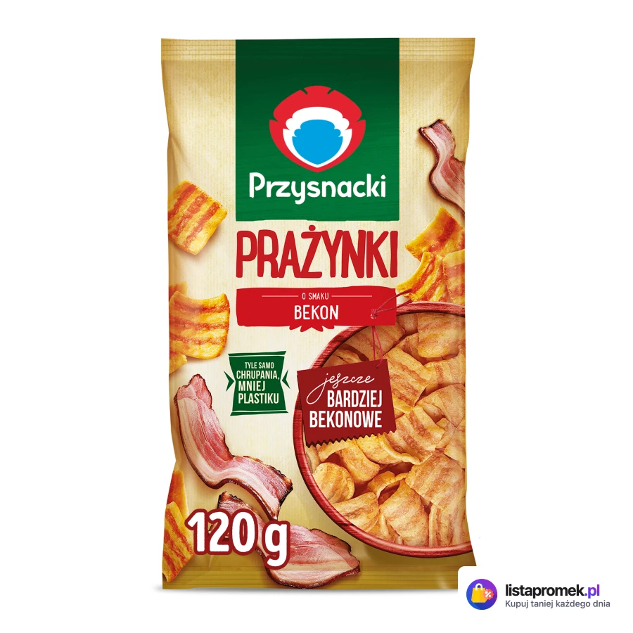 Prażynki, różne rodzaje