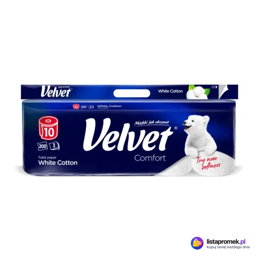 Papier toaletowy 3- lub 4-warstwowy, różne rodzaje
