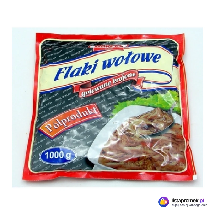 Flaki wołowe gotowane