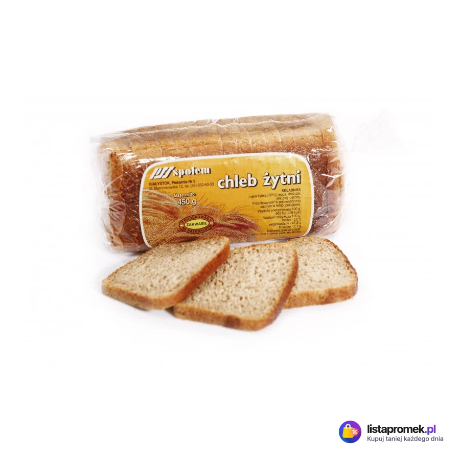 Chleb żytni na zakwasie
