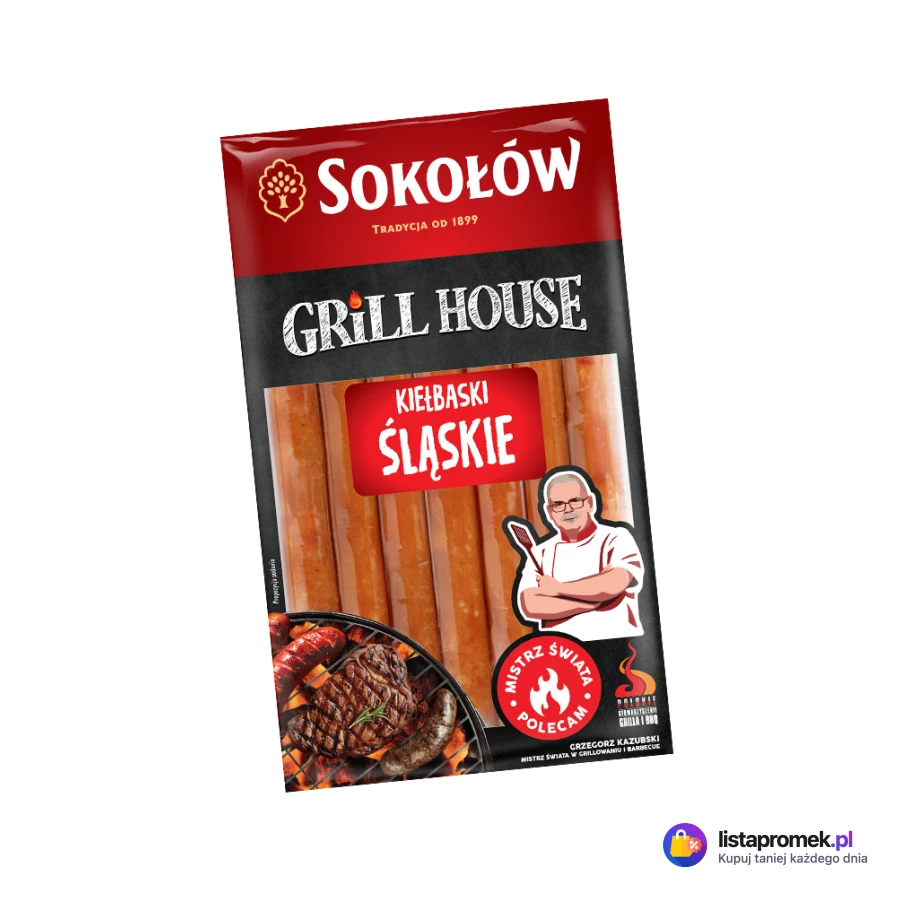 Kiełbaski śląskie bez osłonki