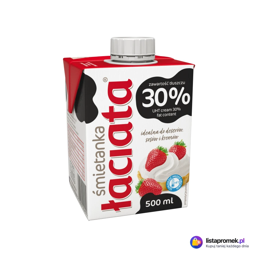 Śmietanka Łaciata UHT 30% tł.