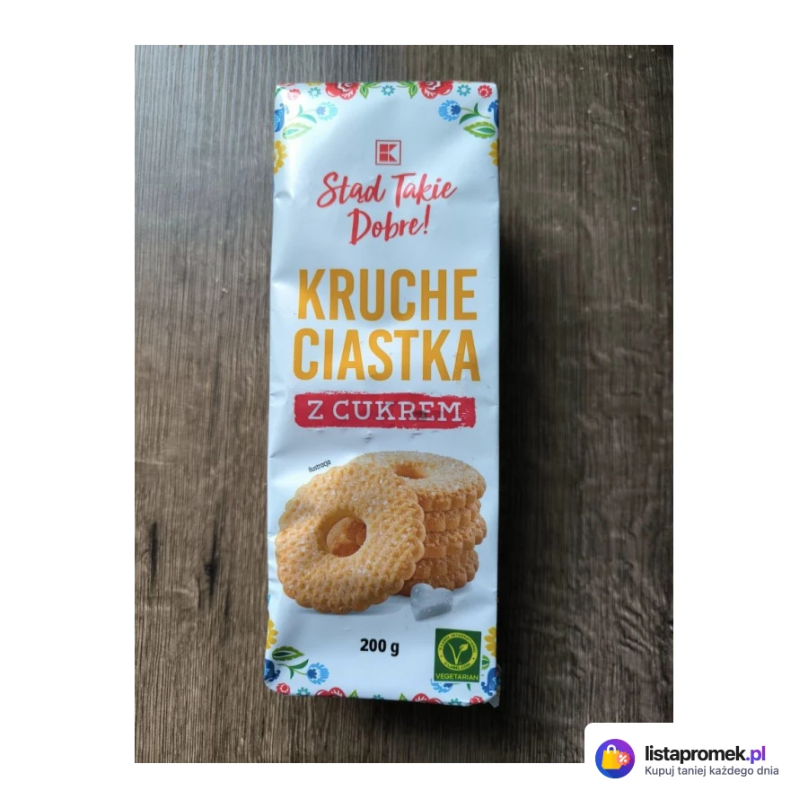 Kruche ciastka z cukrem