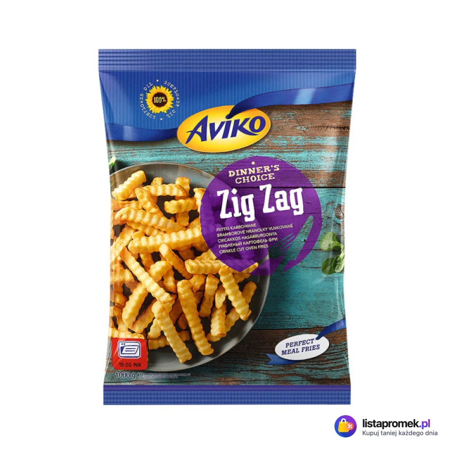 Frytki karbowane Zig Zag