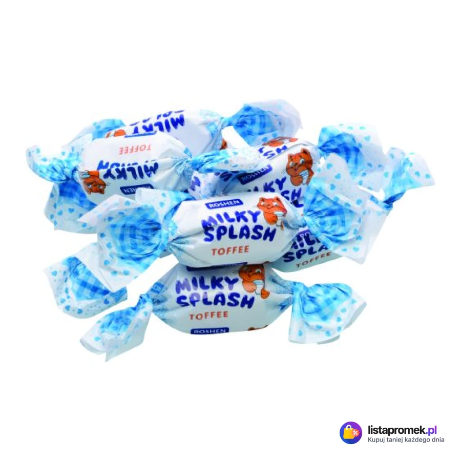 Cukierki z nadzieniem Milky Splash