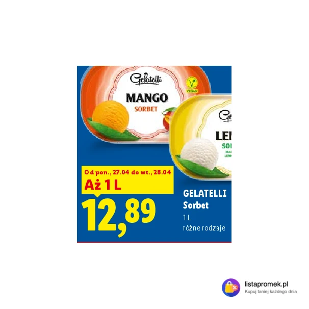 GELATELLI Sorbet