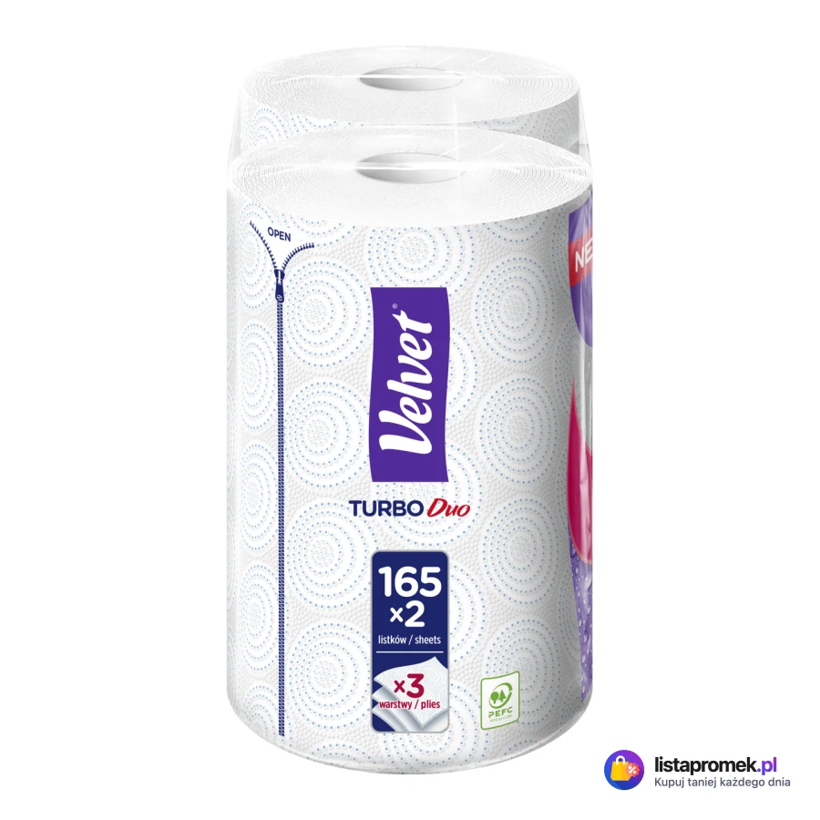 Ręcznik Papierowy Turbo DUO 3-warstwowy