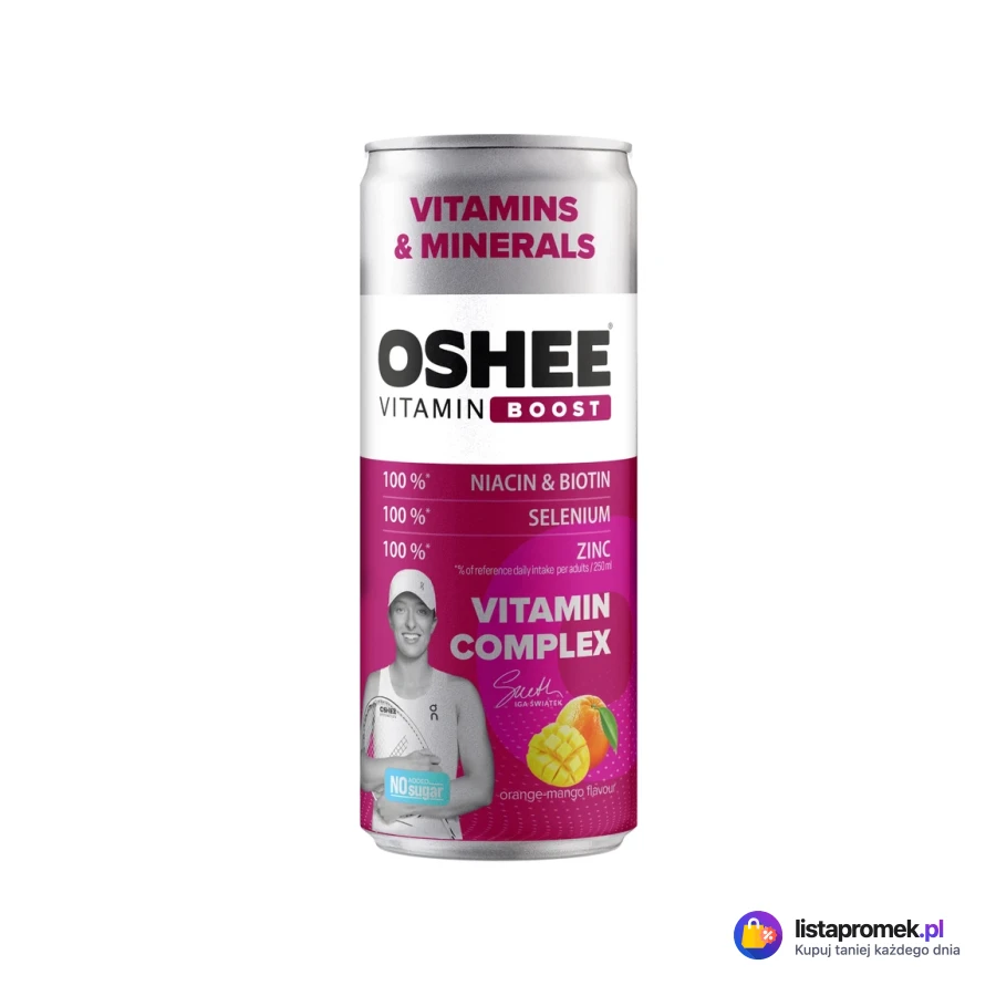 Napój Vitamin Boost, różne rodzaje