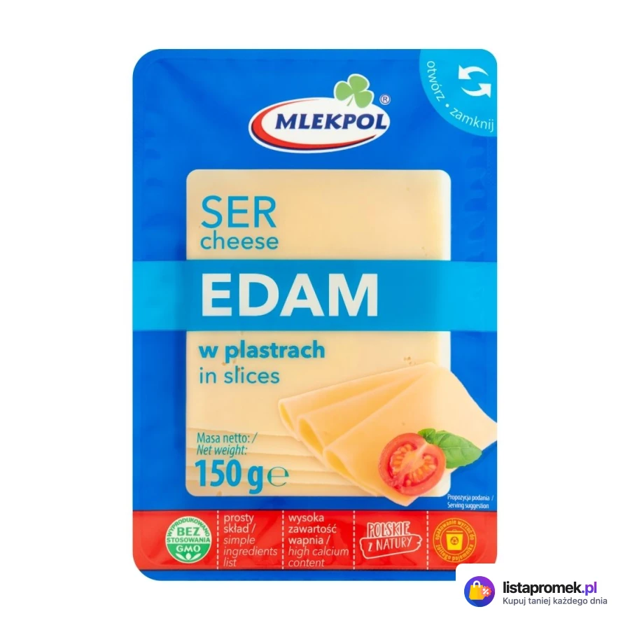 Ser żółty w plastrach różne rodzaje