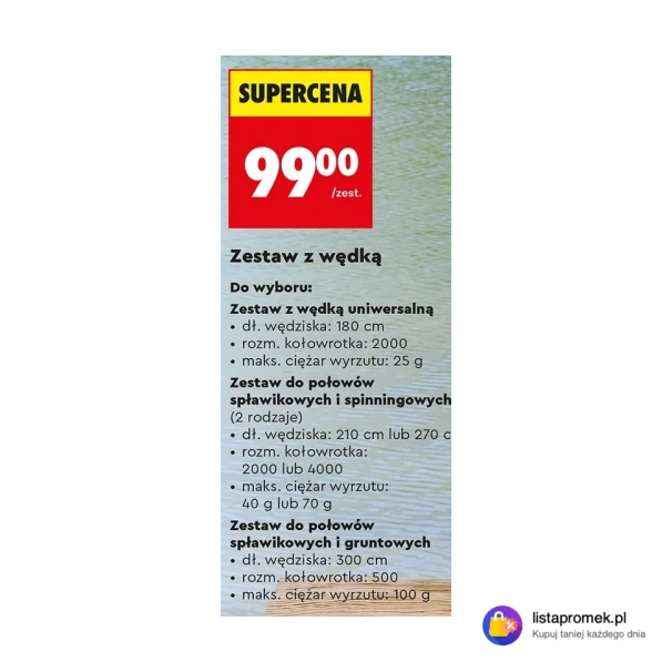 Zestaw z wędką