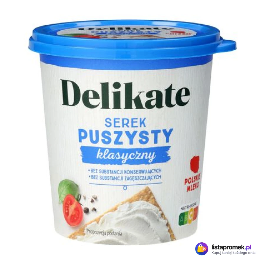 Serek puszysty klasyczny Delikate