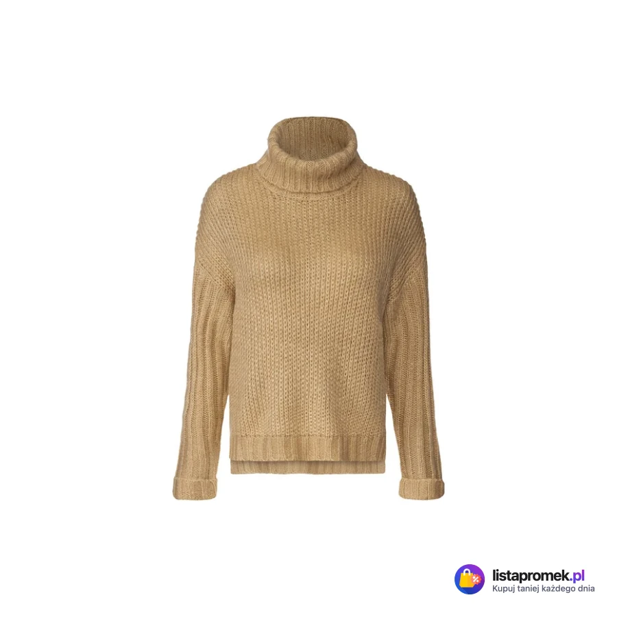 Sweter damski z golfem