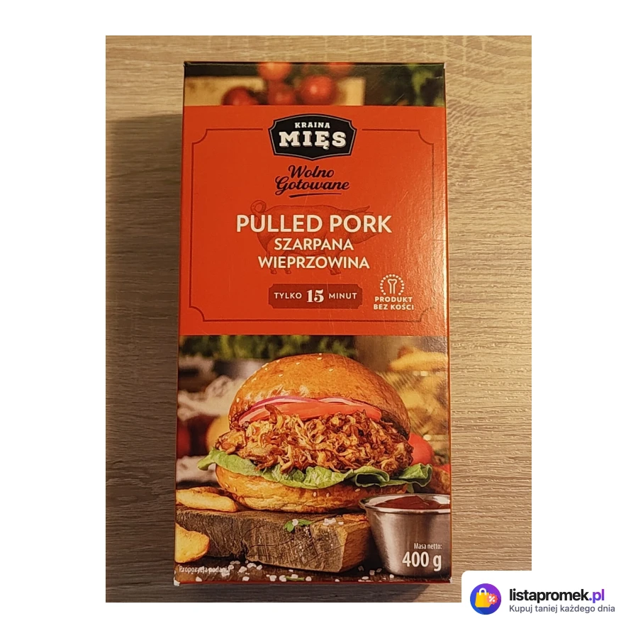 Pulled pork szarpana wieprzowina Wolno Gotowane