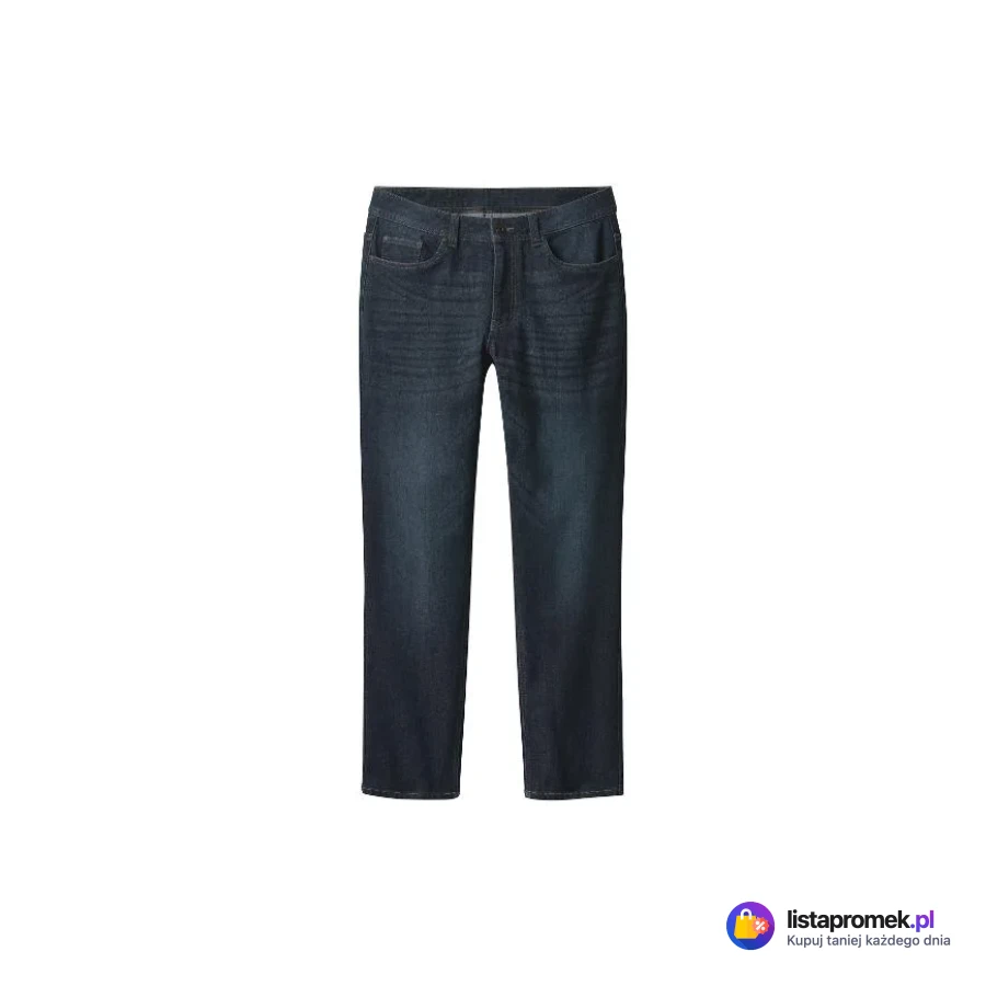 Jeansy termiczne męskie straight fit