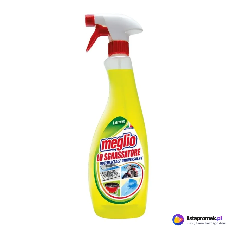 Odtłuszczacz lub Odkamieniacz w sprayu, różne rodzaje