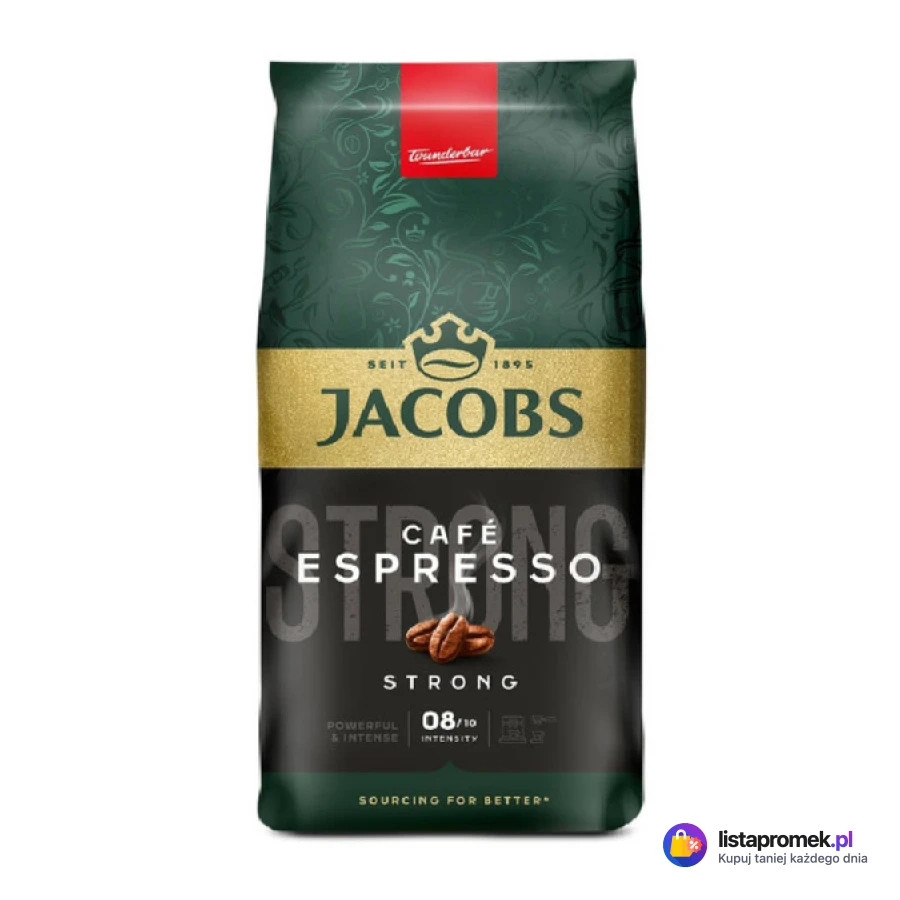 Kawa ziarnista Jacobs, 1 kg: Crema, Espresso, Krönung