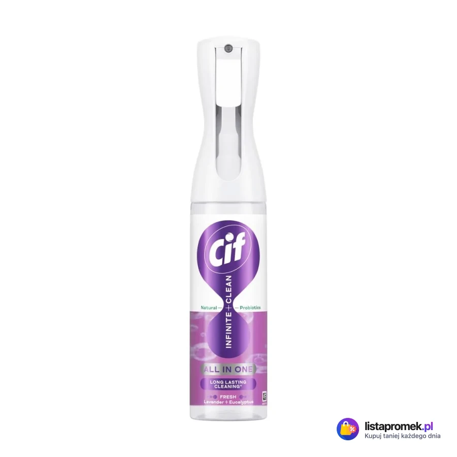 Spray z naturalnymi probiotykami, różne rodzaje
