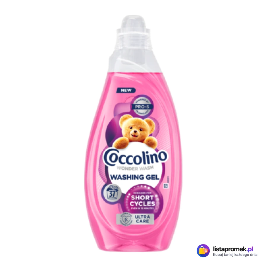 Żel do prania Coccolino, różne rodzaje