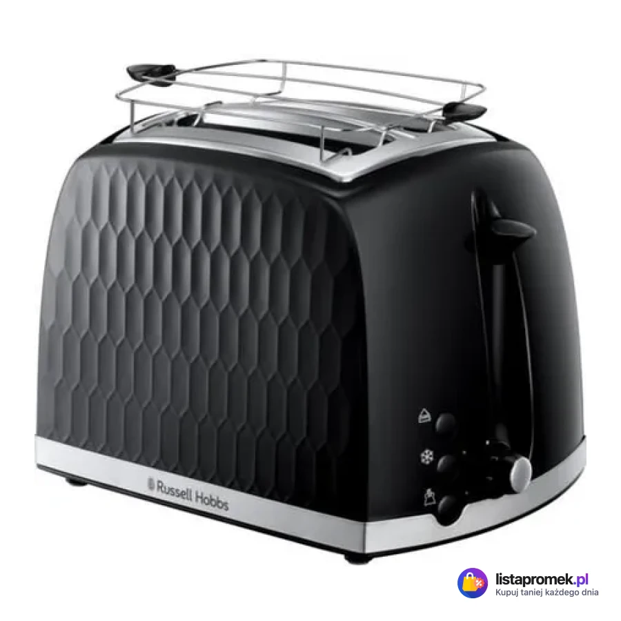 Toster czarny Honeycomb 26061-56