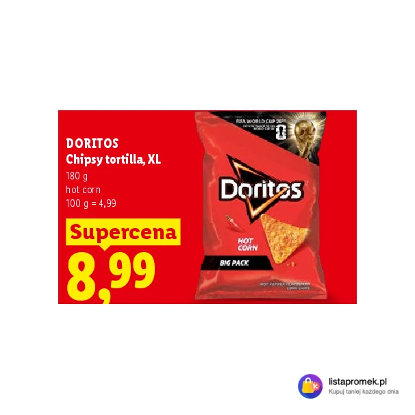 Chipsy tortilla, XL
