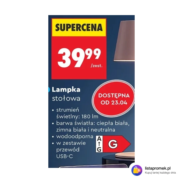 Lampka stołowa