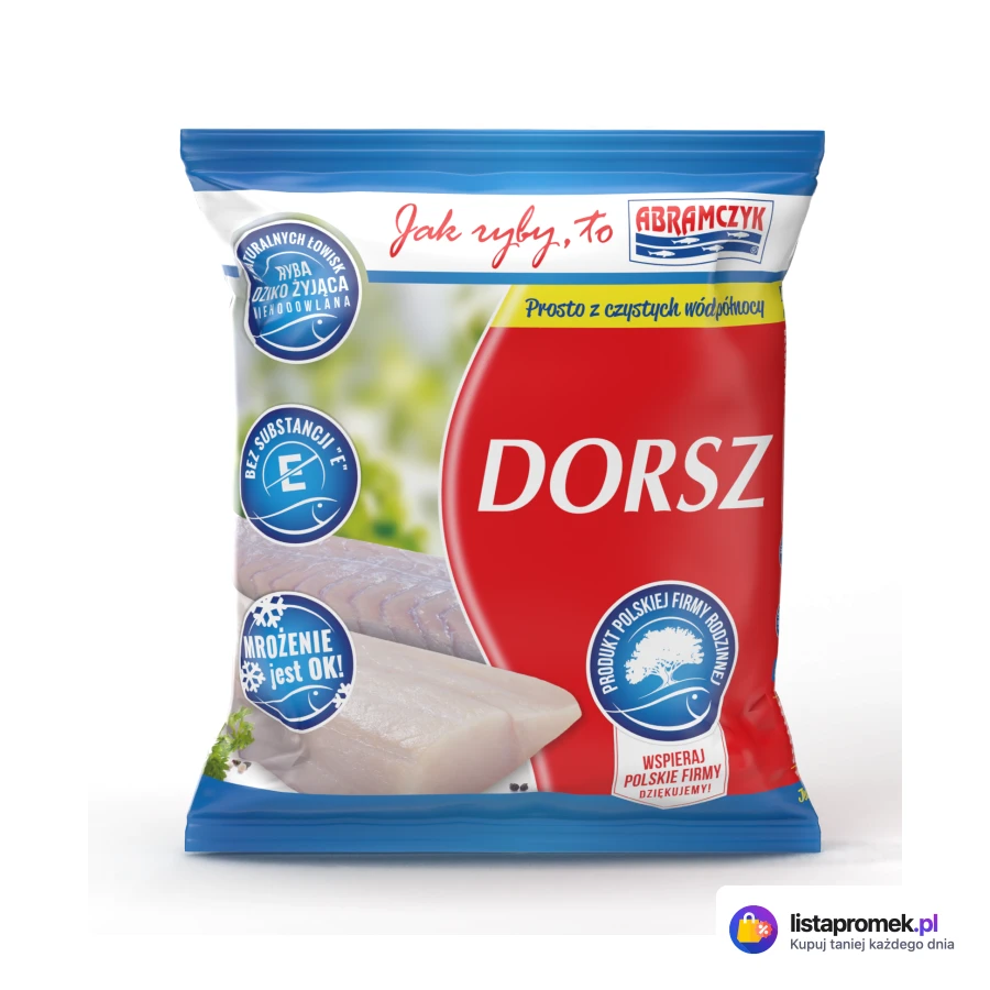 Dorsz czarny, porcje z fileta