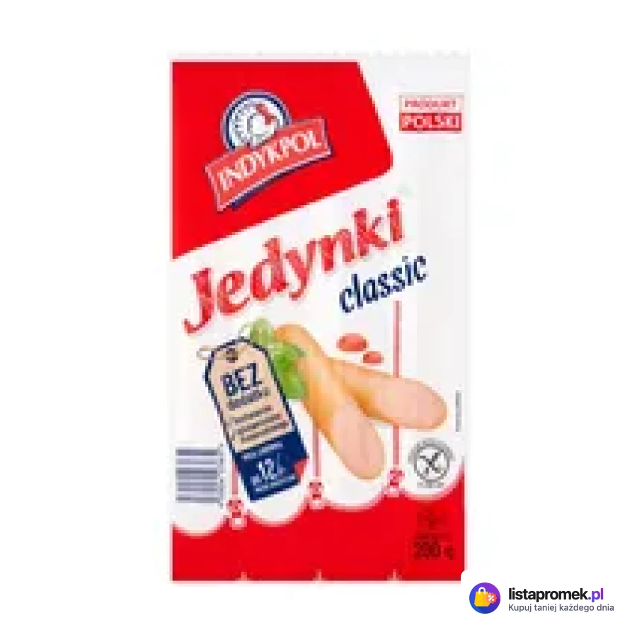 Parówki Jedynki z kurczaka lub Classic, różne rodzaje