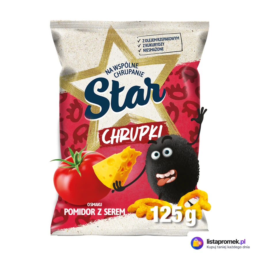 Chrupki ser i pomidor Star