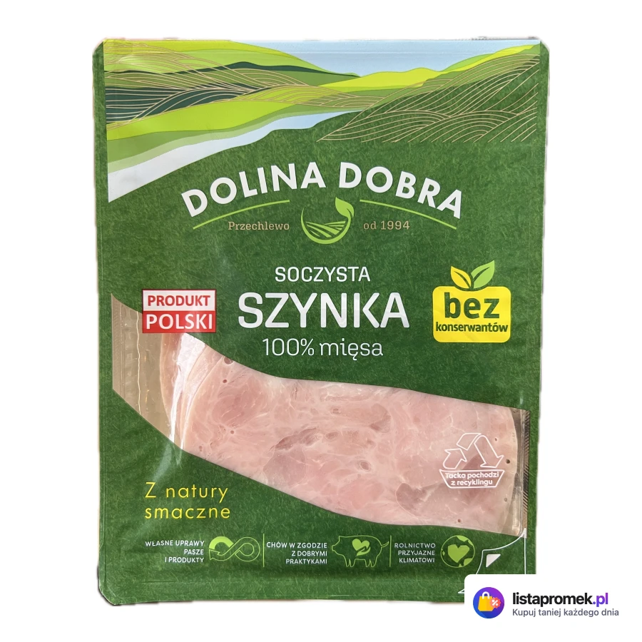 Szynka 100% mięsa Dolina Dobra