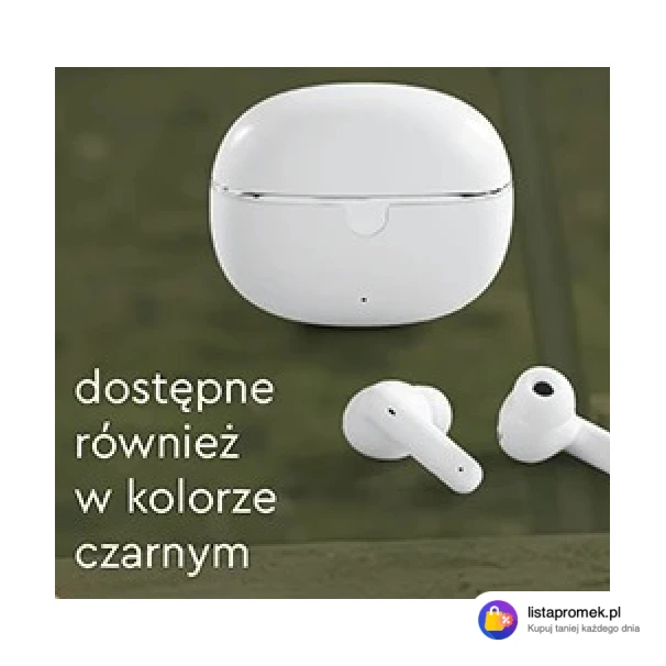 słuchawki douszne bezprzewodowe z etui
