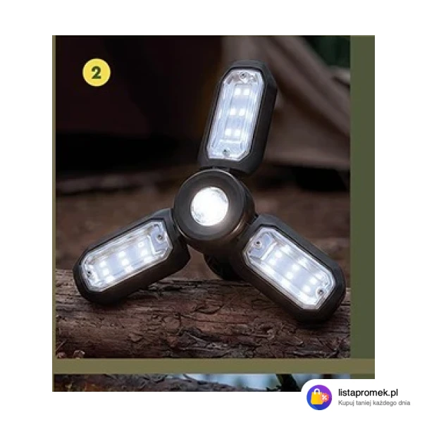 Lampka z 4 źródłami światła