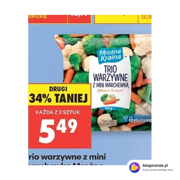 Trio warzywne z mini marchewką