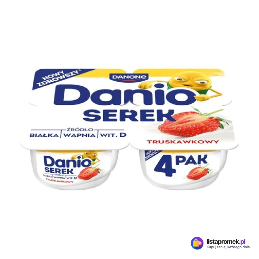 Serek homogenizowany Danio 4-pak