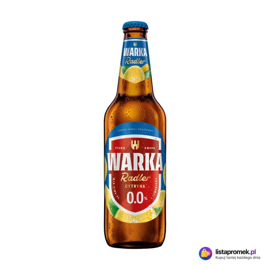 Piwo smakowe Warka Radler 0%