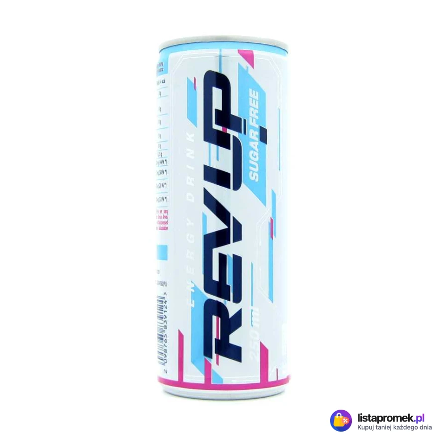 Napój Energetyczny Rev Up, różne rodzaje