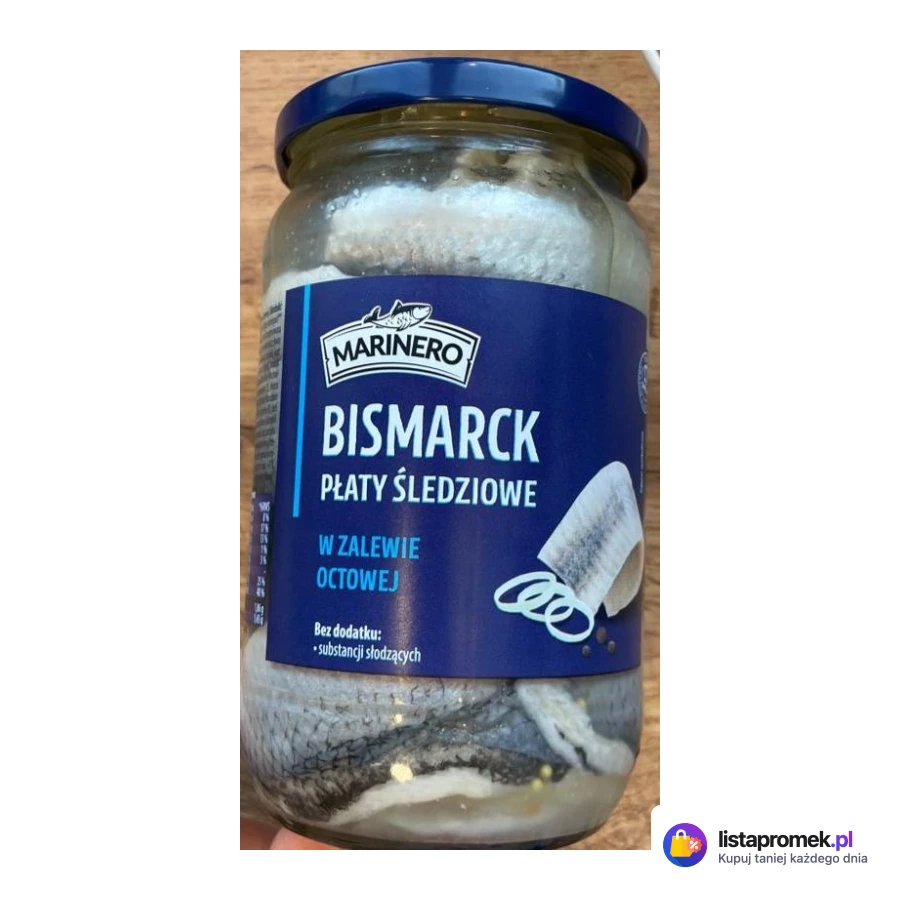 Płaty śledziowe marynowane w zalewie, Bismarck, Rolmopsy